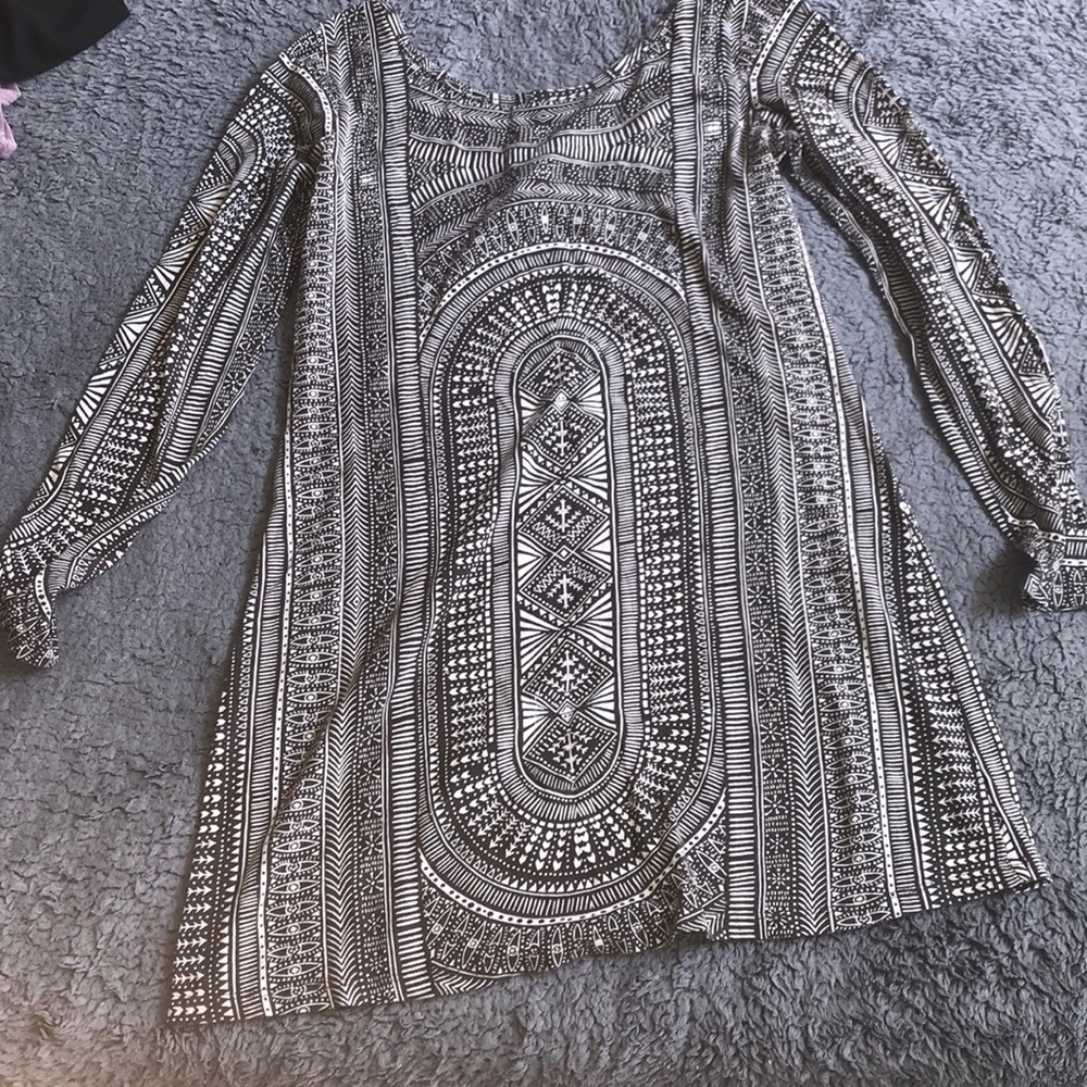 Aztec Billabong dress